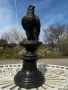 Масивна бронзова статуетка "Сокол" – J. Moigniez (Жул Моание), 34 см, 3.4 кг, снимка 2