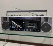 🔈Колекционерски ретро радиокасетофон SANYO M-W25K  - Boombox - профилактиран🔉, снимка 1