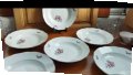 Стар български порцелан чинии плитки и дълбоки, снимка 6