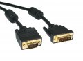 Нов кабел VGA на DVI, 3 метра - видео кабели, снимка 1 - Кабели и адаптери - 31076441