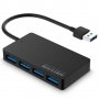 ANIMABG 4 Port USB Хъб 3.0 Hub 5Gbps Portable Compact, снимка 3