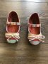 Елегантни пролетни кожени обувки Benetton Бенетон за момиченце 22 номер, снимка 3