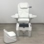 Стол за спа педикюр/маникюр/масаж + табуретка Omega - бял-черен, снимка 5
