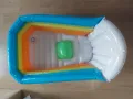 Разноцветна надуваема бебешка ваничка, снимка 1