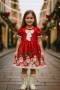 Коледна Рокля За Момиче , снимка 1