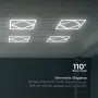 LED Панел-Рамка 64W Квадрат 595x595mm 6500K, снимка 5