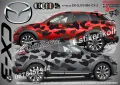 Mazda CX-8 SK-SJV3-MA-CX-8 Кaмуфлаж Офроуд Джип Пикап Лодка Camouflage Off-Road стикери, снимка 3