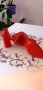 Дамски червени обувки , снимка 1 - Дамски елегантни обувки - 42301214