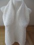 Нов ажурен шал, бял, снимка 2