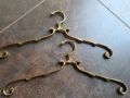 бронзови закачалки за дрехи 28/2, снимка 1