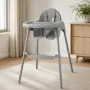 Детско столче за хранене, сиво, снимка 8