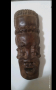 Дървена Африканска маска 20 см , снимка 4