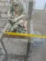 Красива масивна статуетка Обущаря със котката CAPODIMONTE., снимка 5