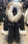 Дамски палта от кашмир, алпака и естествен косъм от лисица, снимка 12