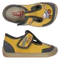 Детски пантофи "Barefoot" жълт кола  , снимка 1