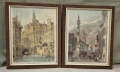 Две репродукции на красиви градски пейзажи, снимка 1