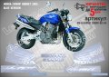 HONDA CB900F HORNET 2005 - BLUE VERSION SM-H-HORNET CB900F-BLV-05, снимка 1 - Аксесоари и консумативи - 42251499