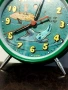 Стар анимиран будилник, настолен часовник, снимка 3