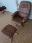 Въртящ фотьойл с подпиралка за крака, снимка 6
