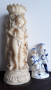 Статуетка порцелан и красива ваза, снимка 1 - Колекции - 42551313