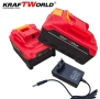 Акумулаторна Мини Резачка с 2 Батерии и 2 Вериги KraftWorld, снимка 4