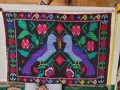 Ръчно тъкан ковьор за стена , в перфектно съсътояние. , снимка 1