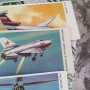 Колекция от 28 картички на съветски самолети и вертолети, снимка 7