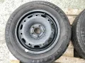 14 цола джанти 5х100 Skoda Fabia 5J et35 гуми 165/70/14 Симперит, снимка 4