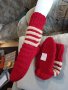 Ръчно плетени дамски чорапи от вълна, размер 37