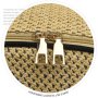 Дамска раница Wicker Beige, снимка 7