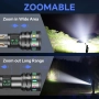 Фенерче LED Супер ярко, акумулаторно фенерче с къмпинг светлина, мащабиране, 13 режима, снимка 2