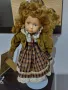 порцеланова кукла със стойка висока 40 см., снимка 3