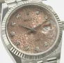 Rolex Datejust 36mm Steel Pink Dial Diamond Automatic Дамски Различни Варианти, снимка 4