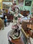 Уникална огромна антикварна колекционерска порцеланова фигура статуетка Capodimonte , снимка 4