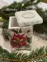 Поднос и свещник-Коледни звезди!🌺🌺🌺, снимка 4