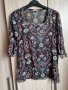 Красива лятна дамска блуза тип туника-прозрачна материя., снимка 1 - Туники - 39572748