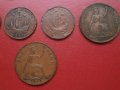 Лот стари не повтарящи се монети Великобритания Джордж VI, снимка 4
