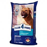 Club 4 Paws Lamb&Rice Dog All Bred Пълноценна храна с агнешко и ориз за всички породи 14кг., снимка 1 - За кучета - 38021893