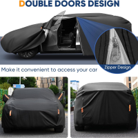Водоустойчиво първокласно пълно покривало за кола, подходящо за седан (490-530 см) - С4, снимка 3 - Аксесоари и консумативи - 44672809