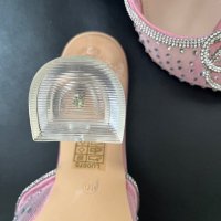 Дамски обувки в розово, снимка 4 - Дамски обувки на ток - 44238750