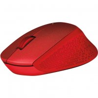 Мишка Безжична Logitech M330 1000dpi 3btn Червена Оптична Wireless Mouse, снимка 3 - Клавиатури и мишки - 35095980