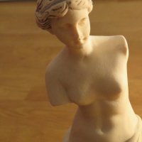 Стара скулптура, еротика Венера Милоска - Афродита - 24 см.-  Богинята на любовта - 18+, снимка 7 - Декорация за дома - 34220946
