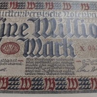 Рядка банкнота - един милион марки 1923 година Германия - за колекция - 18890, снимка 2 - Нумизматика и бонистика - 31186511