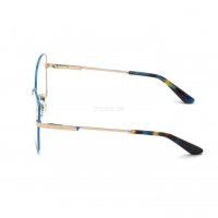 GUESS 🍊 Дамски метални рамки за очила BLUE & GOLD нови с кутия, снимка 7 - Слънчеви и диоптрични очила - 38410260