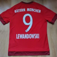 Bayern Munchen / ADIDAS / детска футболна тениска на Байерн Мюнхен , #9 Lewandowski, снимка 1 - Детски тениски и потници - 44242278