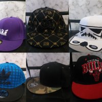 Оригинални Snapback шапки: Adidas, Supra, DC SHOES, STAR WARS, KRONE, Chicago Bulls (Рап, Хип Хоп), снимка 1 - Шапки - 40779602