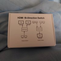 Качествен Двупосочен HDMI 1x2, 2x1 Суич / Switch 4K, HD, 3D, снимка 7 - Други - 36976664