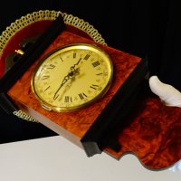 Немски стенен часовник,месинг,палисандър. , снимка 12 - Антикварни и старинни предмети - 39182891