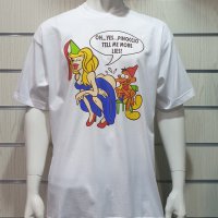 Нова забавна мъжка тениска с трансферен печат ПИНОКИО, снимка 1 - Тениски - 28300487