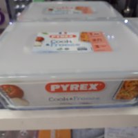 Съд за готвене Pyrex Cook 4л боросиликатно стъкло , Стъклен съд за фурна и фризер с капак, снимка 6 - Съдове за готвене - 42446089